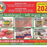 Kom loer gerus in by Kekkel en Kraai Malmesbury in Bokomo Weg 30 en spaar groot. Geldig van die 13 - 21 Januarie 2025. Terwyl voorraad hou! “Bulk Buyers are very welcome”. Kekkel en Kraai – Van die Plaas, Na die Tafel.!