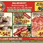 Kekkel en Kraai in Malmesbury bied 'n wonderlike geleentheid om groot te spaar met ons spesiale aanbiedinge van 2 - 7 June . Besoek ons gerus by Bokomo Weg 30, om voordeel te trek uit hierdie fantastiese promosies. Aanbod geldig terwyl voorraad hou. Kekkel en Kraai Malmesbury - Van die Plaas, Na die Tafel. Besoek ook die PERRONFM 95.1 events kalender vir meer inligting.