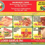 Kom loer gerus in by Kekkel en Kraai Malmesbury in Bokomo Weg 30 vir spesiale aanbiedinge en spaar groot. Geldig van 5 - 11 Augustus 2025. Terwyl voorraad hou! “Bulk Buyers are very welcome”. Kekkel en Kraai – Van die Plaas, Na die Tafel.!