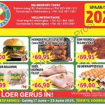 Kom loer gerus in by Kekkel en Kraai Malmesbury in Bokomo Weg 30 vir spesiale aanbiedinge en spaar groot. Geldig van 17 - 23 Junie 2025. Terwyl voorraad hou! “Bulk Buyers are very welcome”. Kekkel en Kraai – Van die Plaas, Na die Tafel.!