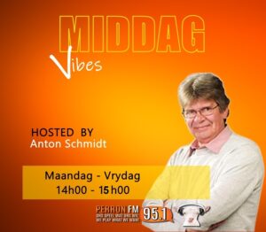 14H00 – 15H00 WEEKSDAE – MIDDAG VIBES 14H00 – 15H00 WEEKSDAE – MIDDAG VIBES