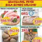 Kom loer gerus in by Kekkel en Kraai Malmesbury in Bokomo Weg 30 vir spesiale aanbiedinge en spaar groot. Geldig van 1 - 7 Julie 2025. Terwyl voorraad hou! “Bulk Buyers are very welcome”. Kekkel en Kraai – Van die Plaas, Na die Tafel.!