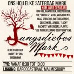 Waar is dit lekker? Langs die bos mark, Voortrekker Saal, Barocca Straat Malmesbury. Wanneer kan jy ons besoek? Elke Saterdag tussen 08:30 – 13:00. Hierdie mark is jou eenstop bestemming vir die heerlikste smulkos, lekkernye en baie meer! Kom geniet 'n dag vol smaaklike kos, uniek handgemaakte geskenke en 'n ongelooflike atmosfeer saam met jou geliefdes. Ons hoop om jou daar te sien!