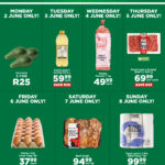 Food Lover’s Market Malmesbury bring vir jou ‘n splinternuwe aanbieding – elke dag, vir eenhonderd dae! Maar wag, ons gooi nóg in! Luister weeksdae tussen 10:00 en 11:00 na Musiek Brouery, en jy kan elke dag ‘n R100 geskenkbewys wen! 100 dae. 100 aanbiedinge. 100-Rand wenners – net by Food Lover’s Market Malmesbury!