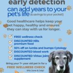 This June & July, we're excited to announce our Senior Pet Wellness Months packed with fantastic offers just for our senior furry friends at Groenkloof Dierekliniek. Bring your 7+ year old pet in for a FREE Wellness check this June & July. The visit also enters you into our draw to win a luxurious Zoetis Hamper filled with goodies for your pet! Call us to book your spot now, Groenkloof Malmesbury - 022 487 1157 Riebeek - 082 089 1234/ WhatsApp 060 019 9467.
