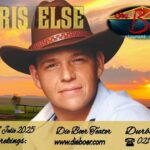 Chris Else is op Sondag 27 Julie by DIE BOER in Durbanville om 14:00. Bespreek jou kaartjies nou vir n middag van lekker musiek en kos by die restaurant teater. Vir besprekings kontak 021 979 1911.
