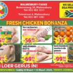 Kom loer gerus in by Kekkel en Kraai Malmesbury in Bokomo Weg 30 vir spesiale aanbiedinge, en spaar groot. Geldig van die 10 - 15 Maart 2026. Terwyl voorraad hou! Kekkel en Kraai - Van die Plaas, Na die Tafel.!