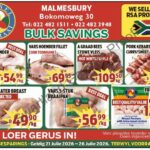 Kom loer gerus in by Kekkel en Kraai Malmesbury in Bokomo Weg 30 vir spesiale aanbiedinge, en spaar groot. Geldig van die 21 - 26 Julie 2026. Terwyl voorraad hou! Kekkel en Kraai - Van die Plaas, Na die Tafel.!