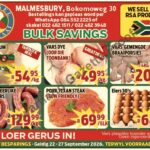 Kom loer gerus in by Kekkel en Kraai Malmesbury in Bokomo Weg 30 vir spesiale aanbiedinge, en spaar groot. Geldig van die 22 - 27 September 2026. Terwyl voorraad hou! Kekkel en Kraai - Van die Plaas, Na die Tafel.!