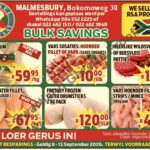 Kom loer gerus in by Kekkel en Kraai Malmesbury in Bokomo Weg 30 vir spesiale aanbiedinge, en spaar groot. Geldig van die 08 - 13 September 2026. Terwyl voorraad hou! Kekkel en Kraai - Van die Plaas, Na die Tafel.!