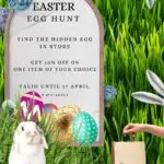 EASTER EGG HUNT at Groenkloof Vet Practise. Hop, hop, hop into this amazing opportunity to SAVE! Find the hidden easter egg in store and get 10% discount on ONE selected item of your choice. Hunt valid until 17 April. Terms and conditions apply.