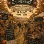 Join The Darling Trust Gardens on 09 May 2026 from 9am–1pm! Expect local artisans, delicious homemade treats, unique crafts and live entertainment — all in the heart of Darling. Come support local and enjoy a relaxed day out with family and friends. For more info contact Angela on 076 189 4293.