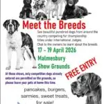 Join the Swartland International Dog Show for a delightful day of canine charm and family fun! With free entry, this event is perfect for dog lovers and families alike. Only pre-entered dogs allowed, so leave your pets at home. Indulge in delicious treats such as pancakes, burgers, sarmies, and sweet delights while you enjoy the show. For more information, contact Joy at 083 458 2438. Don’t miss out on this exciting event—it's a tail-wagging good time!