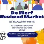 The De Werf Weekend Market is back in full swing, offering a delightful escape from the everyday hustle. Join us on Saturday, 2nd May, and Sunday, 3rd May, from 10:00 AM to 4:00 PM for an unforgettable experience filled with mouthwatering food, invigorating live music by JP Legend and AB FAB DUO, and an atmosphere that promises good vibes all around. Gather your loved ones and head over to De Werf N7 Farmstall for a weekend brimming with joy and community spirit. Let’s make it a memorable event! 💛
