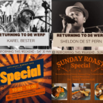 This weekend at De Werf promises good food, live music, and market vibes! On Saturday, May 30th, enjoy Karel Bester's tunes and specials from the Market Bar. On Sunday, May 31st, relish live music by Sheldon De St Pern and a Sunday Roast with options like lamb shoulder or beef topside. Book your table now for a memorable weekend at De Werf Farmstall! Reserve your spot now!