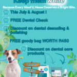 Keep Them Bright, Keep Them White! 🐶🐱 Groenkloof Vet Practice's Dental Promo is running throughout July and August. Book your pet for a FREE dental check and help keep those teeth healthy and sparkling. Appointments are limited, so book today! Contact Groenkloof Vet Practice in Malmesbury on 022 487 1157 or Riebeek Kasteel on 082 089 1234. For more, visit the Adventure Calendar at perronfm.co.za.