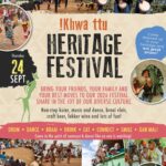 This Heritage Day, Thursday, 24 September 2026, 09:00 - 17:00, join us for an unforgettable celebration of culture, community and connection at !Khwa ttu. Get ready for a day filled with non-stop kuier, music and dance, lekker braai, craft beer, great wine and beer(alchohol not for sale to persons under the age of 18), delicious food and loads of fun in the beautiful surroundings of the West Coast. Book now: https://secure.activitybridge.com/book?activityid=17499... or via bookings@khwattu.org or call 022 492 2998. 