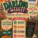 Join us on Saturday 8 August from 9am–1pm for the Simply Darling Market! Expect local artisans, delicious homemade treats and unique crafts - all at The Darling Trust Garden.. Come support local and enjoy a relaxed day out with family and friends. See you there!